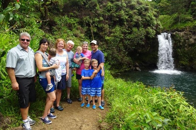Maui: Famous Road to Hana Waterfalls and Lunch by Mercedes Van - Three Bears, Wailua Falls, and a lava-tube detour