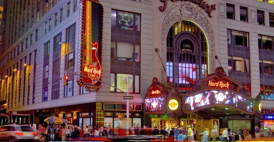 Meal at Hard Rock Cafe New York Times Square - What your 90 minutes look like, and where the time goes