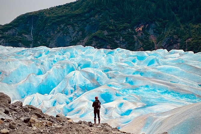 Mendenhall Glacier Ice Adventure Tour - Remote beach stop and interpretive hiking: ice caves and moulins