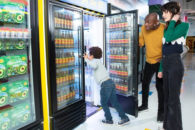 Meow Wolf's Omega Mart at AREA15 - Price and ticket value: what $44.11 gets you, and what it does not