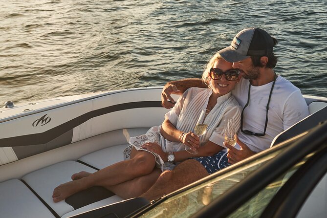 Miami Boat Tour –Day and Night Cruises with Champagne - Best Times for Skyline Photos, Day Glow vs Night Lights
