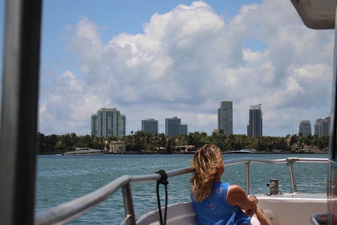 Miami Boat Tour of Celebrity Homes - Drinks, snacks, and the onboard bar vibe