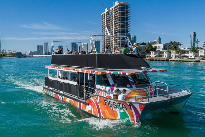 Miami Boat Tour of Celebrity Homes - Bayside Marketplace, your flexible pre and post stop