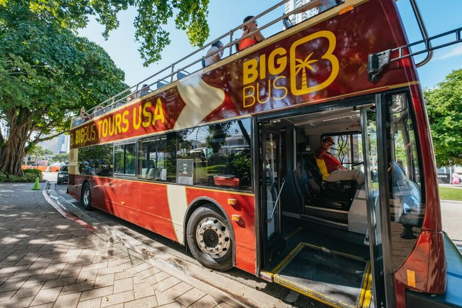 Miami: Half-Day Open-Top Bus Tour Plus Biscayne Bay Cruise - The open-top Big Bus experience: views first, sun management second
