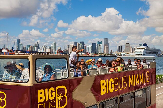 Miami: Hop-on Hop-off Tour + Cruise & Free 1-Hour Bike Rental - Optional Upgrade: The Millionaire’s Row Bay Cruise