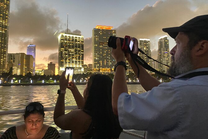 Miami Sightseeing Cruise on a Luxury Yacht - Choosing Your Seat: top deck shade vs AC, plus the view reality