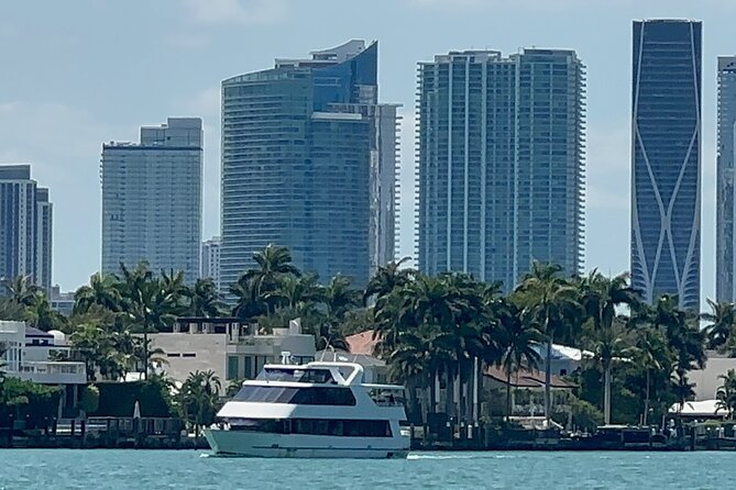 Miami Skyline Boat Cruise Past Millionaire's Homes Optional Stop - Timeline on the Water: What 75 Minutes Feels Like in Real Life