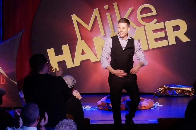 Mike Hammer Comedy Magic Show at the Four Queens Hotel - The Pick Pocket Booth of Solitude, how the finale ties it together