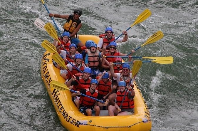 Montana Whitewater Half Day Raft Trip - Yellowstone River - On the water: what the rolling wave rapids feel like