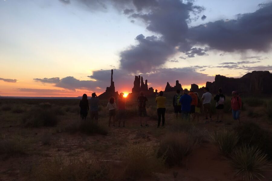 Monument Valley: Sunset Tour with Navajo Guide - John Ford Point and the Three Sisters, movie angles with real meaning