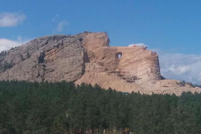 Mount Rushmore and Black Hills Tour with Two Meals and a Music Variety Show - Fort Hays morning: check-in, paper tickets, and the cowboy breakfast setup