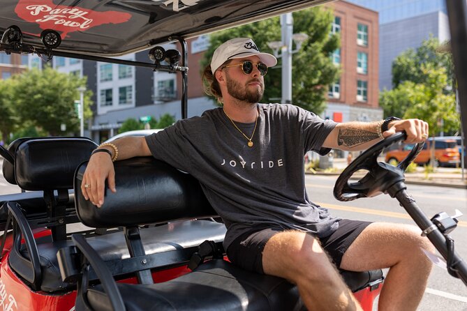 Murals of Nashville Instagram Tour by Golf Cart - Neighborhood route: Gulch, Marathon Village, downtown, and more