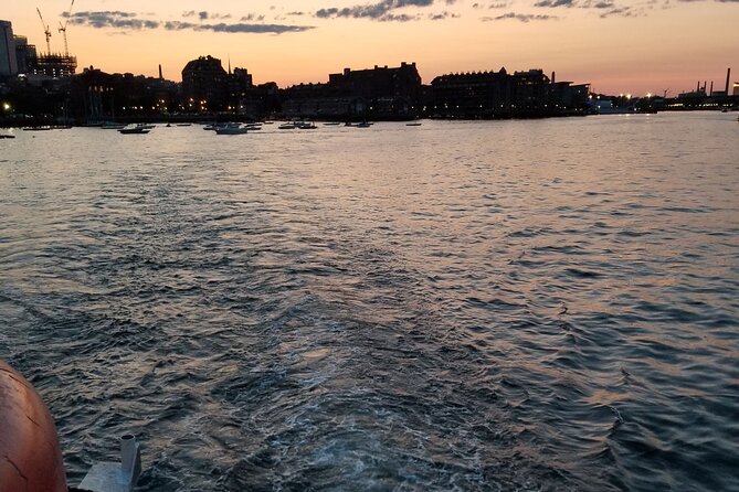 Narrated Sunset Cruise of Boston Harbor - Live narration: fun facts and the challenge of hearing it on a big boat