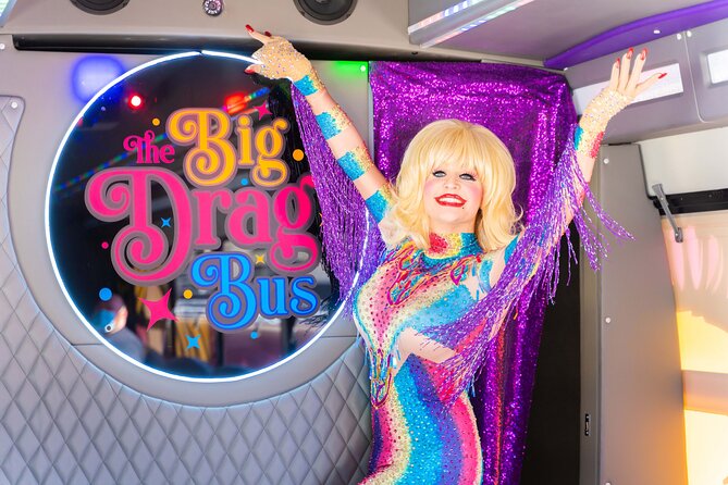 Nashville Party Bus with Drag Queen Hosts & Live Performances - What the Big Drag Bus feels like on a Nashville night