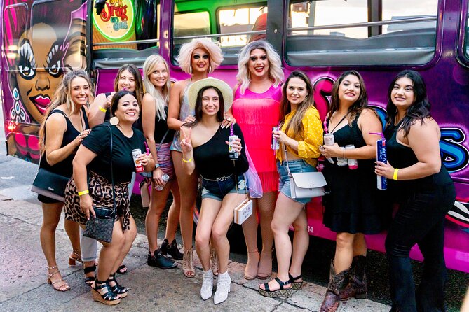 Nashville Party Bus with Drag Queen Hosts & Live Performances - Drag show format: live hosts, games, and audience energy