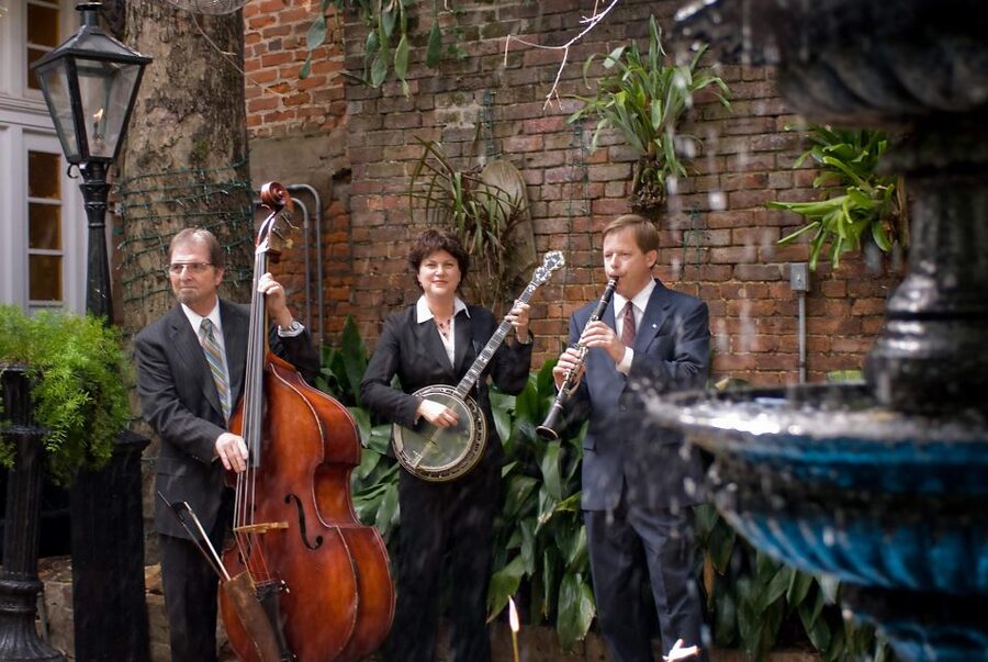 New Orleans: 'Court of Two Sisters' Jazz Brunch Buffet - Salad bar and cold plates, for when you want a breather