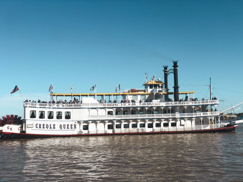 New Orleans: Creole Queen History Cruise with Optional Lunch - The Creole Queen Paddlewheeler, Up Close
