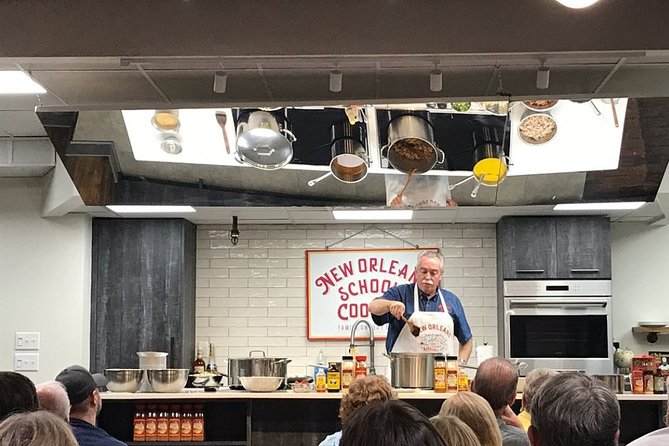 New Orleans Demonstration Cooking Class with Meal - Entering the Converted 19th-Century Molasses Warehouse Classroom