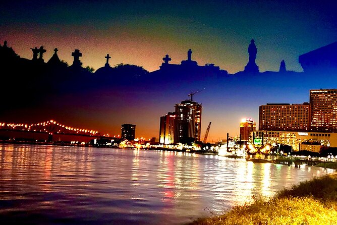 New Orleans Haunted History Ghost Tour - Jackson Square ending mood, plus Pirate’s Alley and Lafitte legends