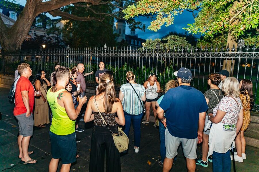 New Orleans: Haunted Pub Crawl - May Bailey’s Place and Vampire Café: The Quick Pass-By Moments