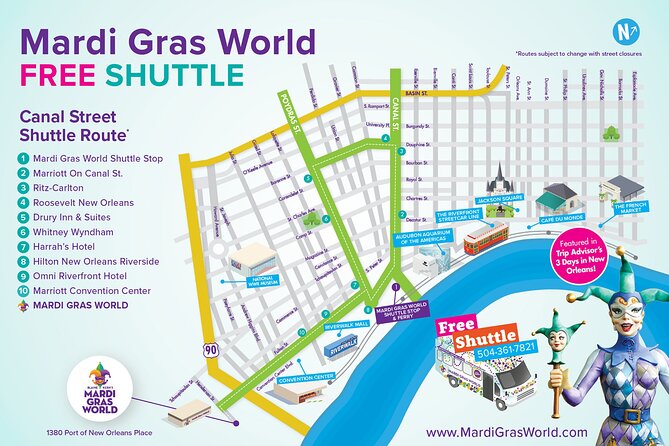 New Orleans Mardi Gras World Behind-the-Scenes Tour - Timing around Fat Tuesday: why what you see can change