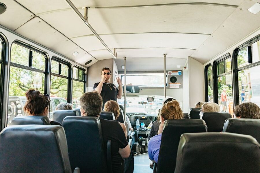 New Orleans: Sightseeing Bus Tour - Starting at Bon’s and getting your bearings fast