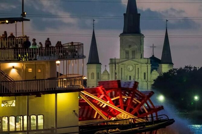 New Orleans Steamboat Natchez Jazz Cruise with Dinner Option - Meeting at 400 Toulouse Street, then finding your vibe fast