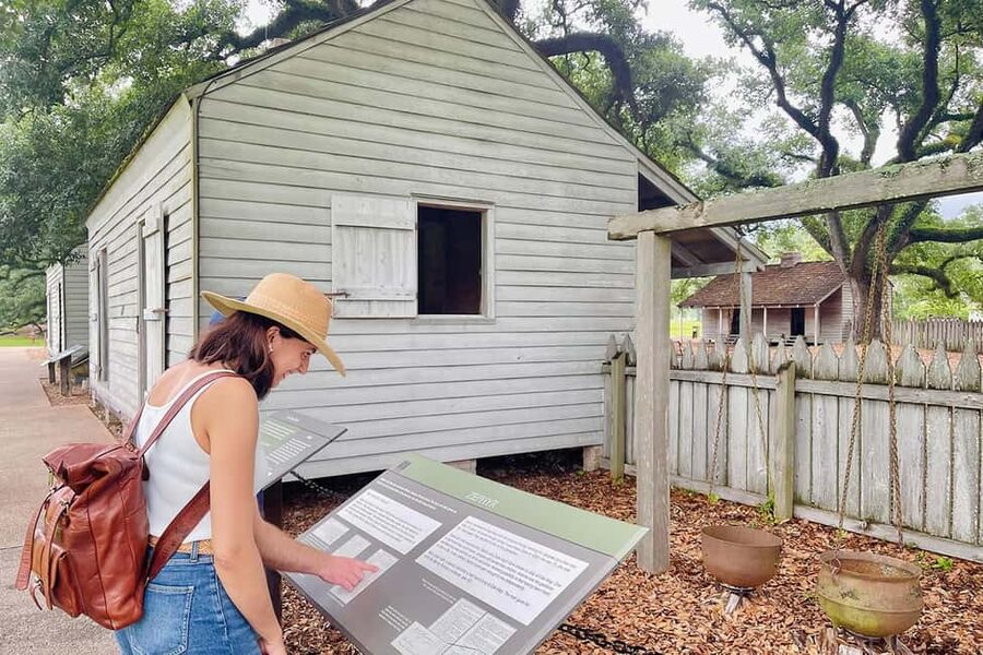 New Orleans: Swamp Boat Ride & Oak Alley Plantation Tour - Manchac Swamp pontoon cruise: covered comfort, Cajun culture, and animal spotting