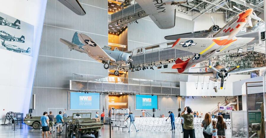 New Orleans: The National WWII Museum Ticket - Getting In Fast at Andrew Higgins Blvd