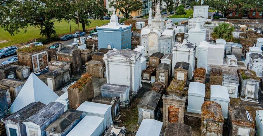 New Orleans: Walking Tour Inside St. Louis Cemetery No. 1 - Check in at Basin St. Station Visitor Center, then head to the front gates