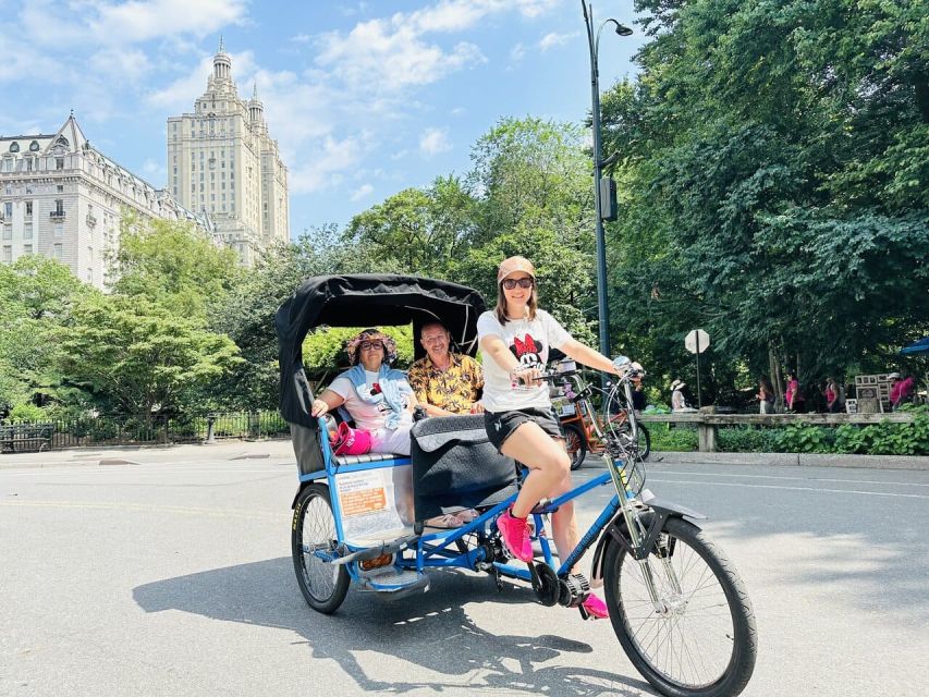 New York City: Private Central Park Pedicab Tour - The Mall and Cherry Hill: classic, elegant Central Park vibes