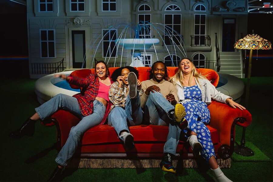 New York City: The FRIENDS™ Experience Entry Ticket - Two floors of sitcom setpieces: orange couch, kitchen table, and more
