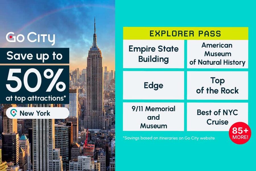 New York Explorer Pass: Top Attractions including Edge - Statue of Liberty and Ellis Island by ferry