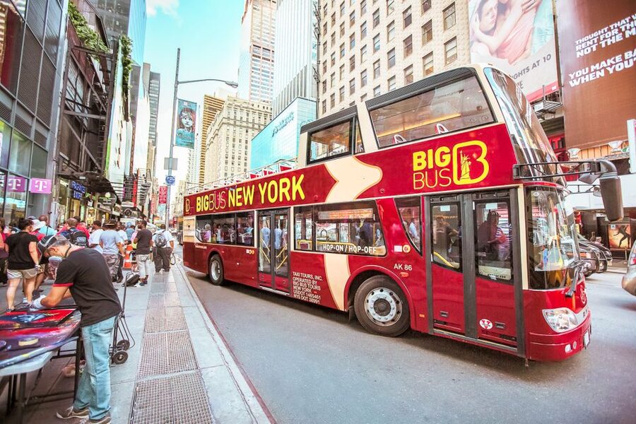 New York: Hop-on Hop-off Sightseeing Tour by Open-top Bus - What You Hear on the Bus: Digital Audio, Earbuds, and Helpful App Tools