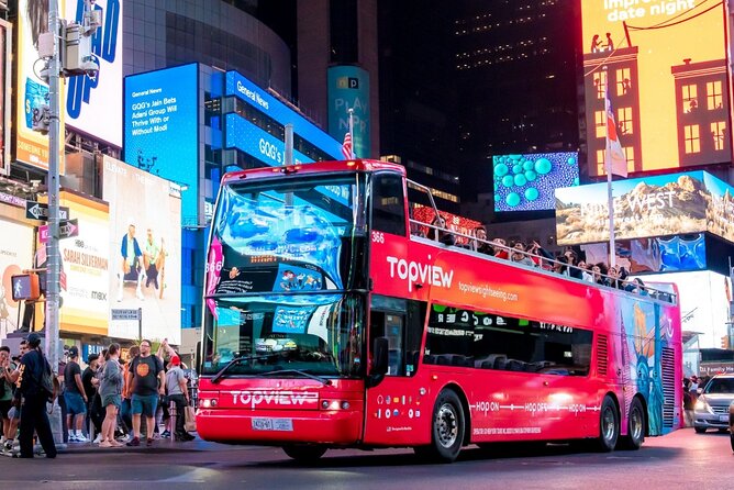 New York Night Tour: Open Top Bus Tour by TopView® - Key things about this tour I’d plan around