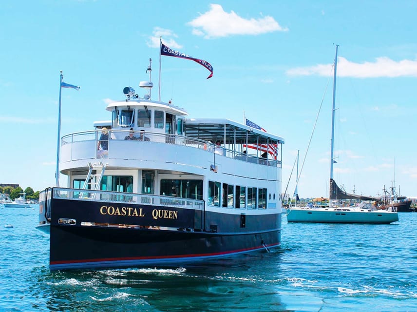 Newport, Rhode Island: Scenic Narragansett Bay Cruise - Coastal Queen Comfort: Weatherproof Inside, Breezy Outside