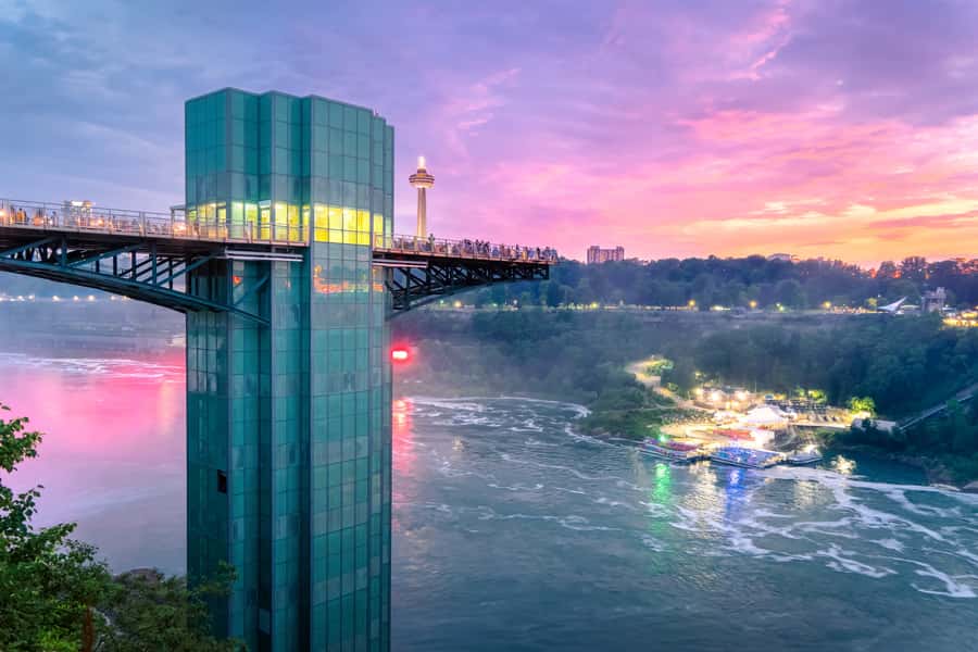 Niagara Falls: Canadian and American Deluxe Day Tour - Getting Your Bearings From Skylon Tower Views