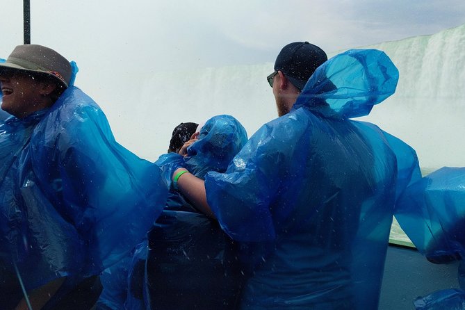 Niagara Falls Canadian Side Tour and Maid of the Mist Boat Ride Option - Maid of the Mist from the US side: the wet, world-famous moment
