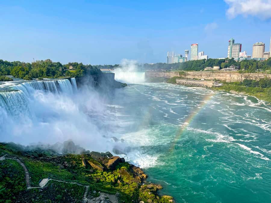 Niagara Falls, NY: Maid of the Mist Boat & Falls Sightseeing - Maid of the Mist: how the ride plays from American Falls to Horseshoe Falls