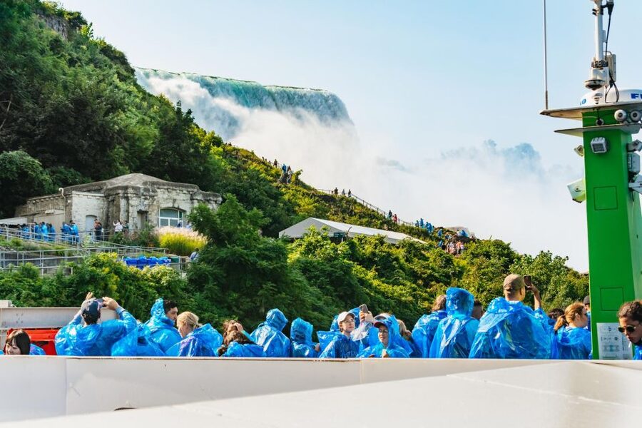 Niagara Falls USA: Cave of the Winds & Maid of the Mist Ride - Quick walk stops that pay off, Luna Island and Bridal Veil