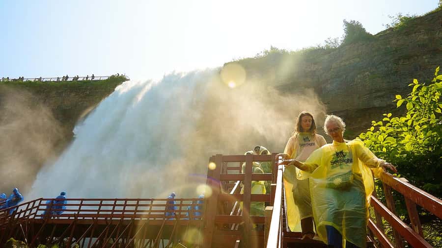 Niagara Falls USA: Cave of the Winds & Maid of the Mist Ride - Prospect Point Observation Tower first, so you understand what you are about to see