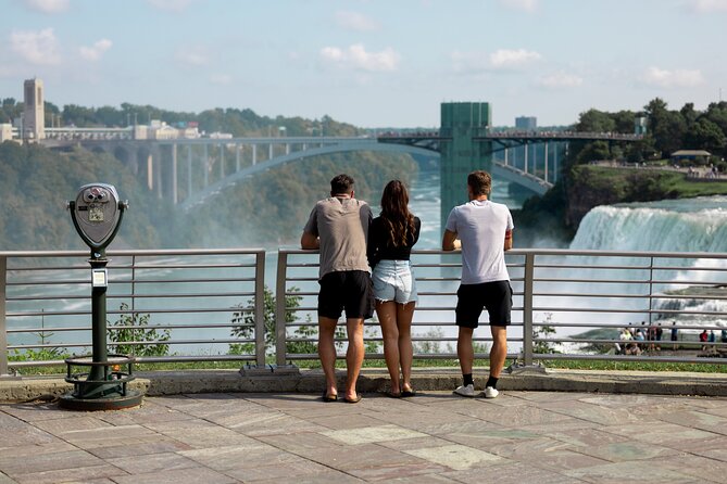 Niagara Falls USA: Maid of the Mist & Cave Adventure - Stop 6: Bridal Veil Falls walkways and the Hurricane Deck views