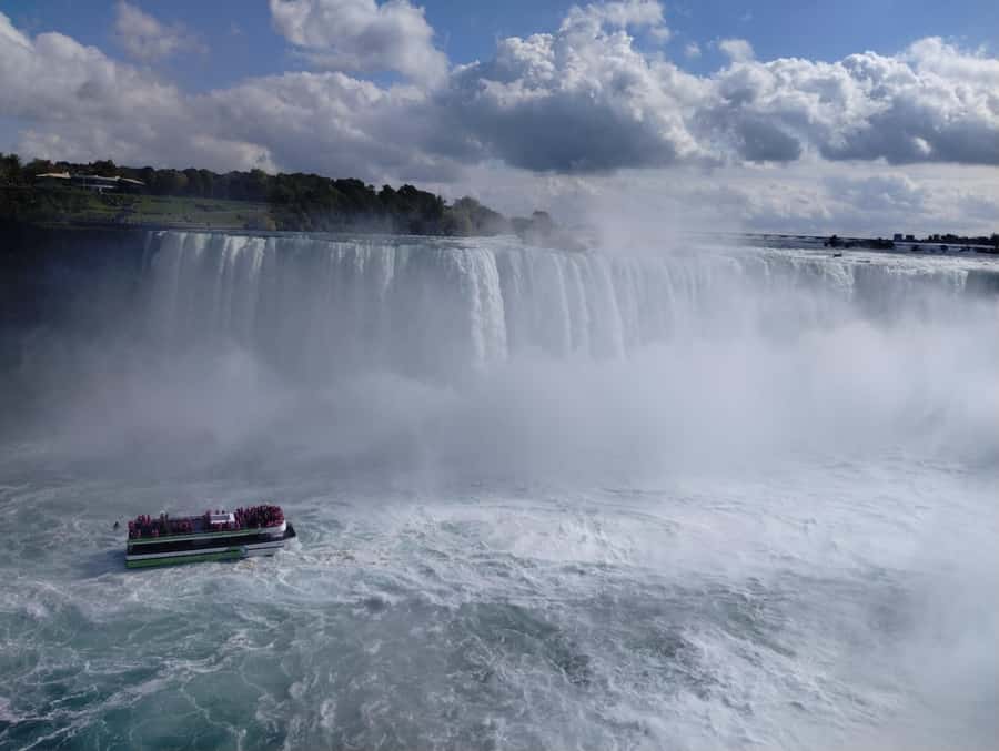 Niagra Falls, USA Side: Boat, Cave and Shuttle pass Tour - Cave of the Winds and the Hurricane Deck: up close to the Bridal Veil