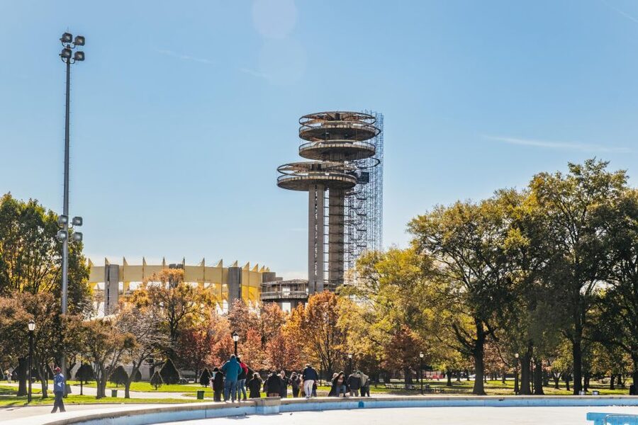 NYC: Brooklyn, Bronx, Queens Sightseeing Bus Tour - Flushing Meadows Corona Park: Citi Field and the Unisphere moment