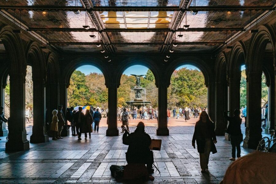 NYC: Central Park Guided Pedicab Tour - The Obelisk, Reservoir views, and North Meadow as a breather