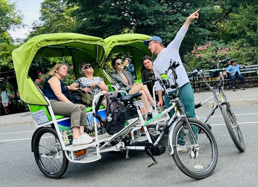NYC: Central Park Guided Pedicab Tour - Why a guided Central Park pedicab is the fastest way to get your bearings