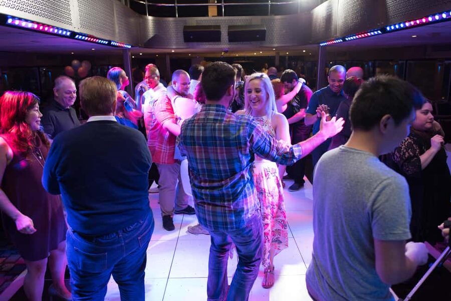 NYC: City Cruises Brunch, Lunch, or Dinner Buffet Cruise - DJ, games, and how to keep it fun without forcing it