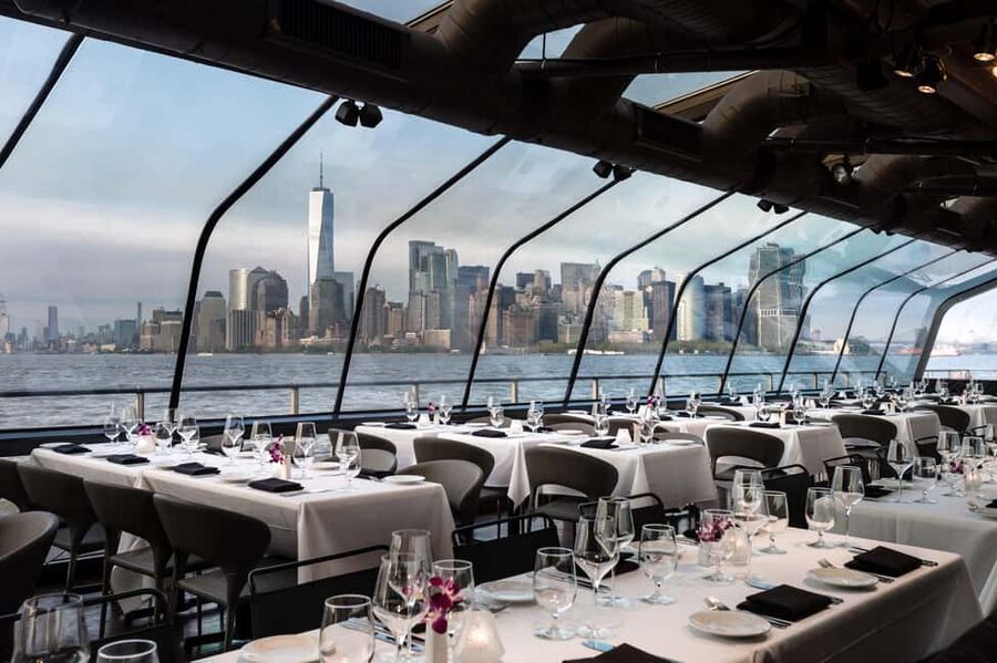 NYC: City Cruises Luxury Brunch, Lunch or Dinner Cruise - Pier 61 Chelsea Piers: getting on board without wasting time