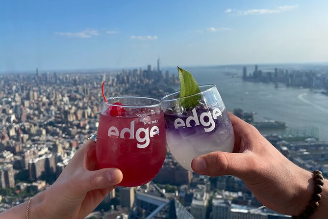 NYC Edge Observation Deck at Hudson Yards Admission Ticket - Level 100 Beginnings: Pinkmas at Edge and the Intro Experience
