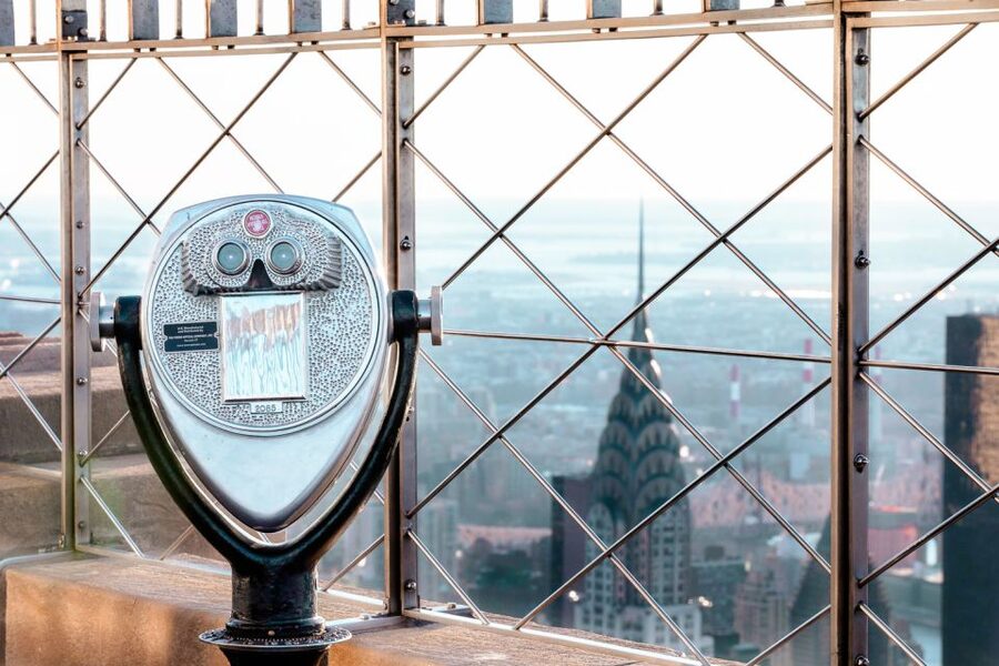 NYC: Empire State Building Observation Deck Tickets - The 80th Floor Stop: Art Exhibits and the Breather Before the Deck